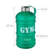 Bluefinity Bouteille d’eau 2,2 L GYM