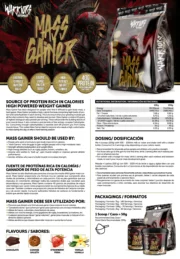 MASS GAINER WARRIORS 7KG