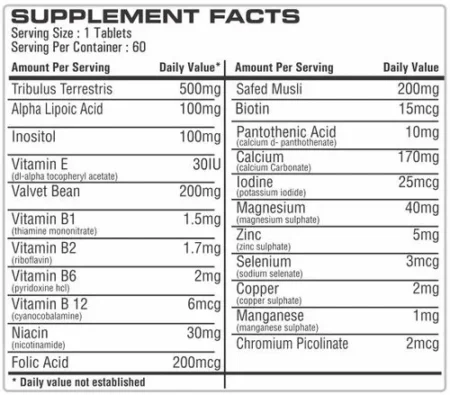 ⁦TESTOFUEL 60 tasbs UNIVERSE BIOTECH⁩ - الصورة ⁦4⁩