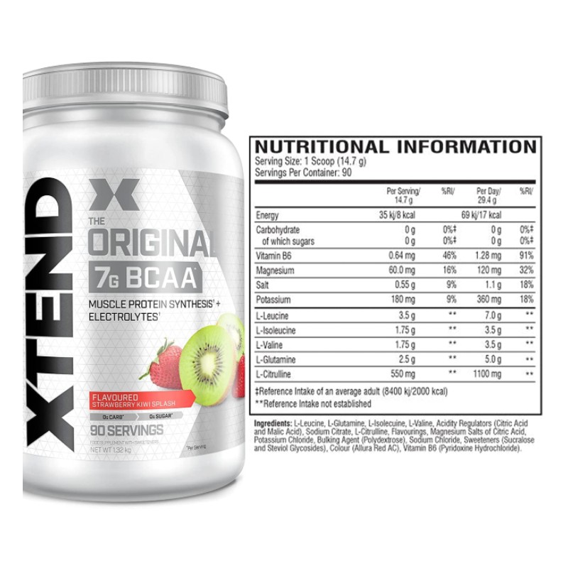 XTEND ORIGINAL BCAA 7G - الصورة 2
