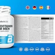 MULTIVITAMIN FOR MEN BIOTECH 60 CAPS