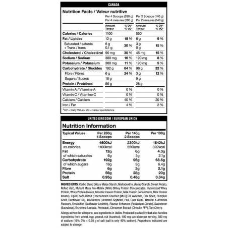 MUTANT MASS GAINER 2.27 KG – Image 2